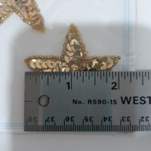Sequin Star Applique Lot - Picture 4 of 6